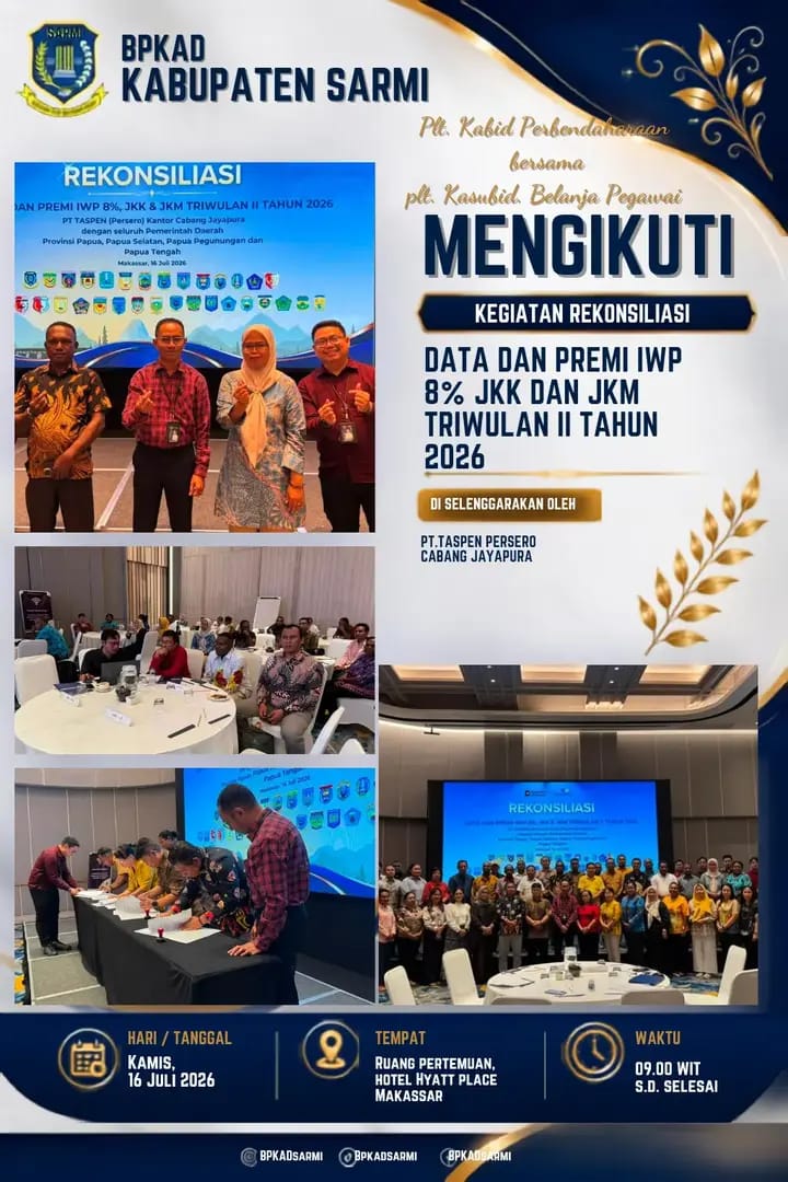 REKONSILIASI DATA IWP 8% JKK DAN JKM TRIWULAN KE - II TAHUN 2026