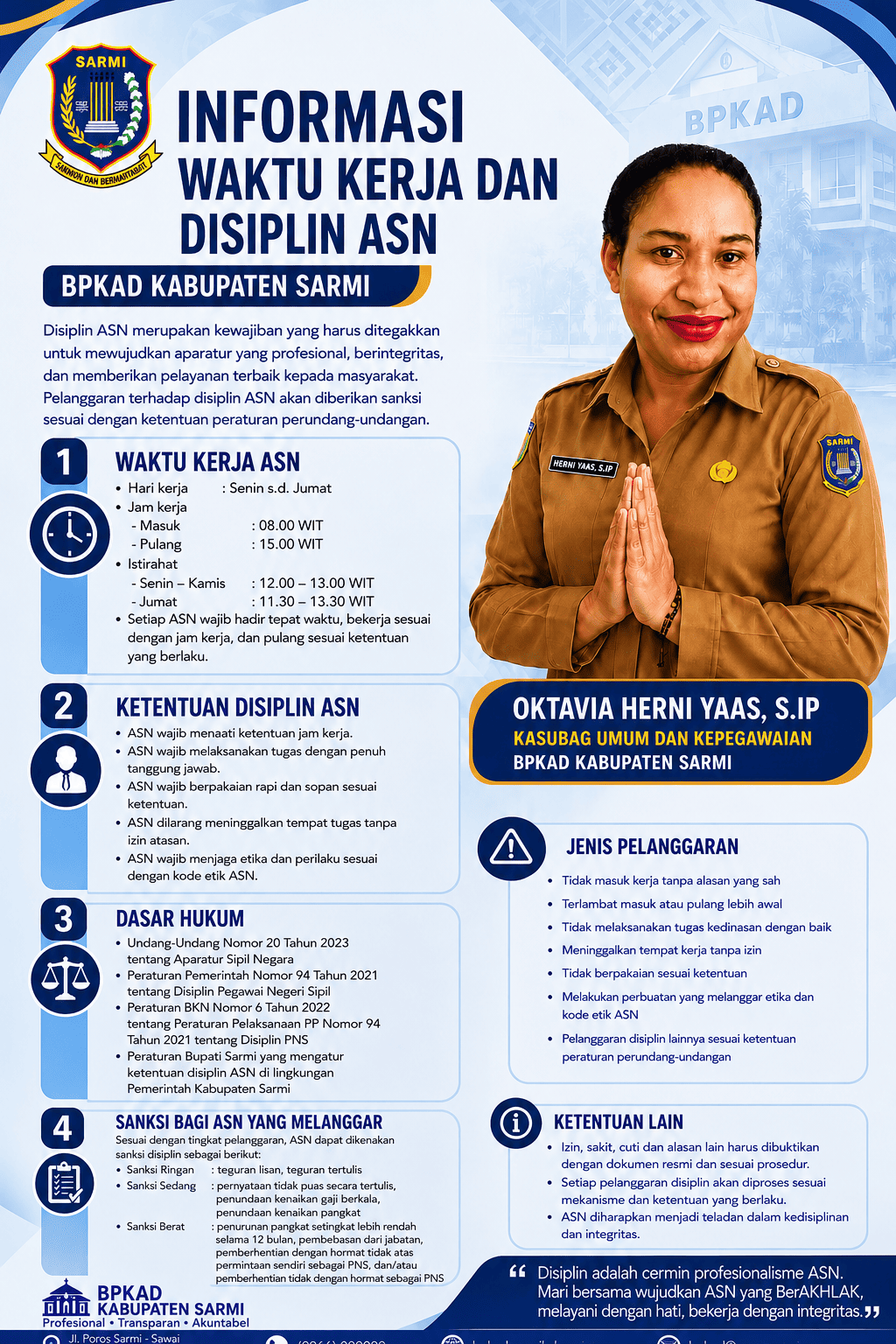 INFORMASI KEPEGAWAIAN BPKAD