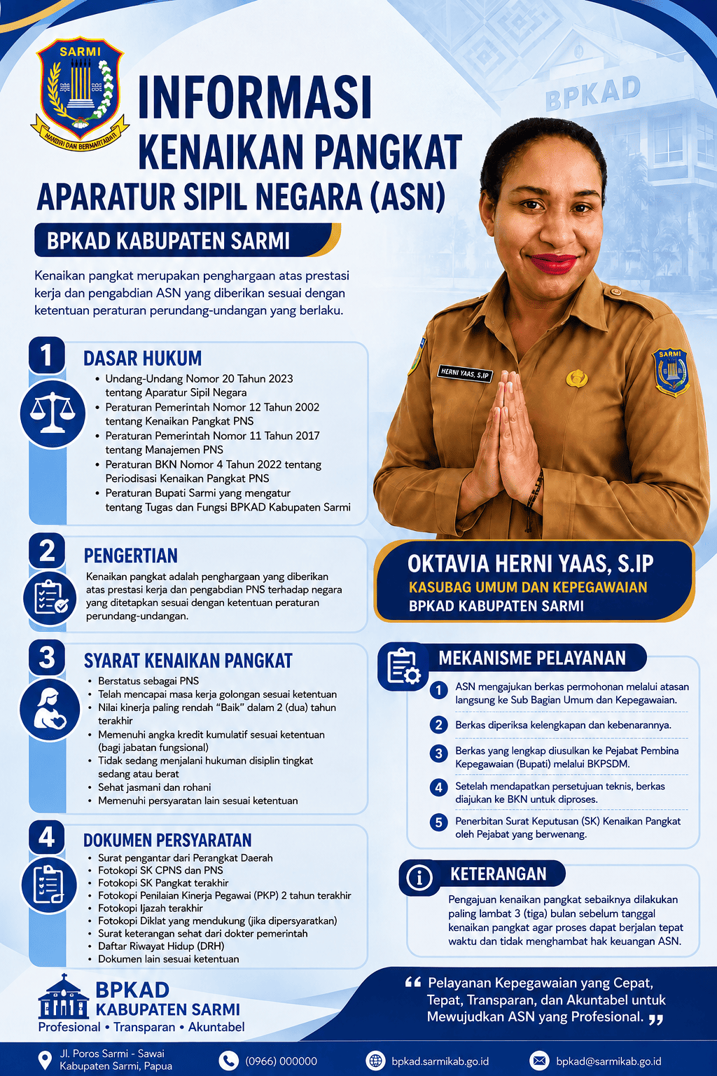 INFORMASI KEPEGAWAIAN BPKAD