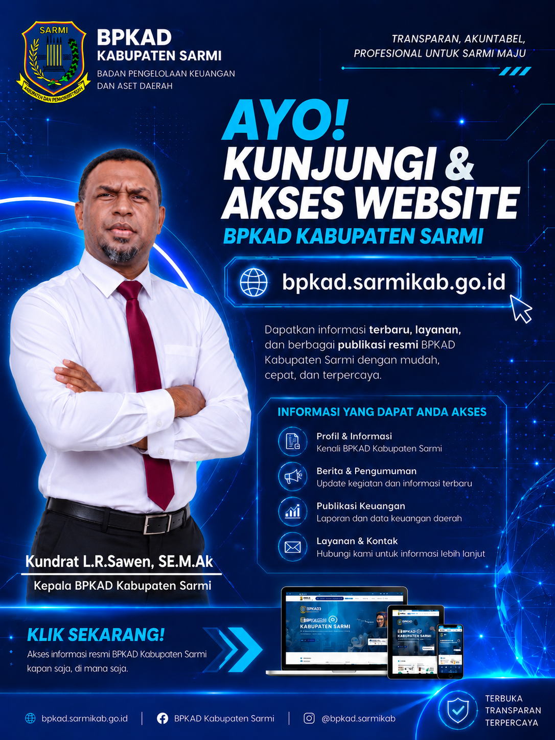 TRANSFORMASI DIGITAL BPKAD KABUPATEN SARMI